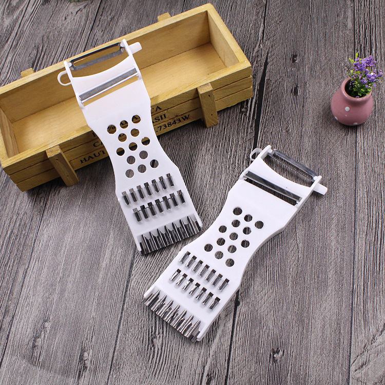 Nạo củ quả đa năng 6 in 1 chống han gỉ, dụng cụ nạo củ quả nhỏ gọn, nhanh chóng, tiện lợi - Aeneas Shop