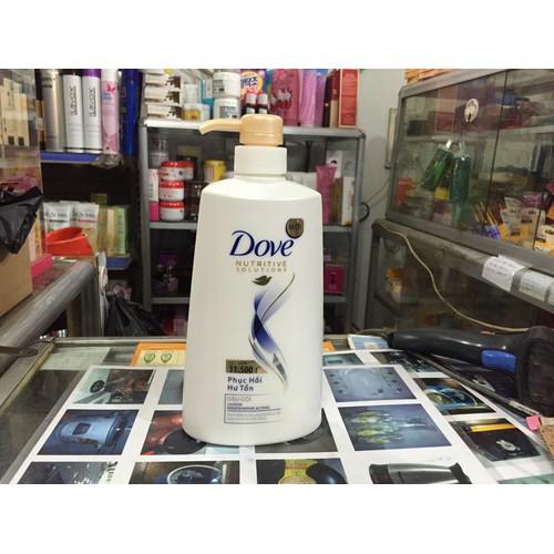 Dầu gội Dove dưỡng tóc hư tổn 650g