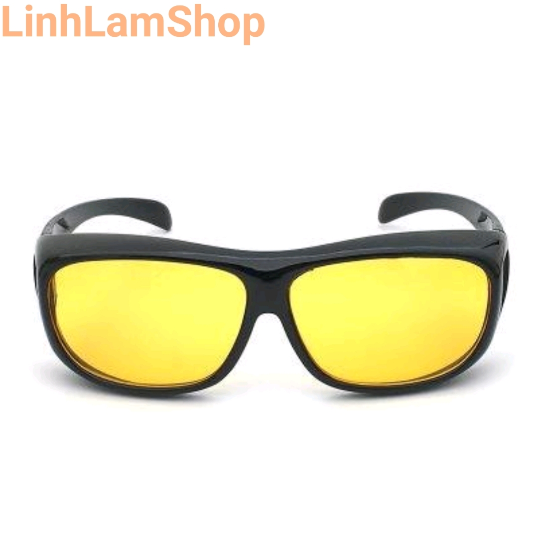 Kính nam nữ 02 chống bụi chống chói nhìn xuyên đêm kiểu dáng sành điệu chất liệu bền đẹp