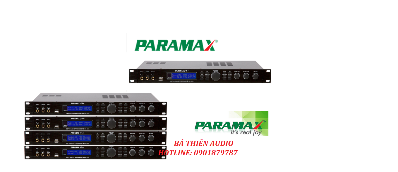 Vang số paramax pro mx-220 dùng cho karaoke chuyên nghiệp