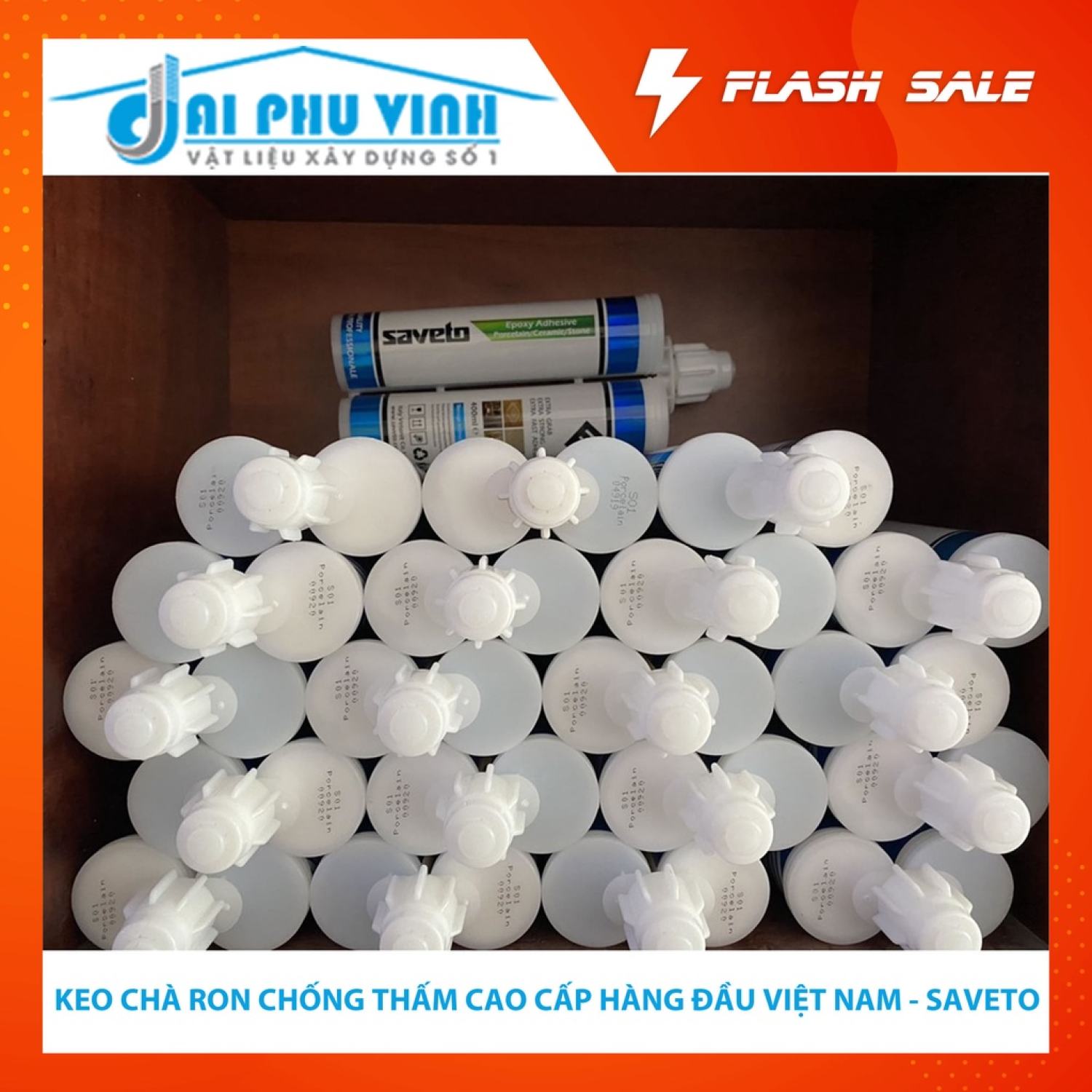 Combo 20 tuýp keo chà ron Saveto màu tùy chọn