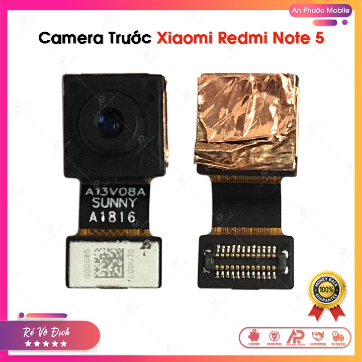 Camera Trước Xiaomi Redmi Note 5 - Linh Kiện Cam Điện Thoại Xiaomi Zin Bóc Máy