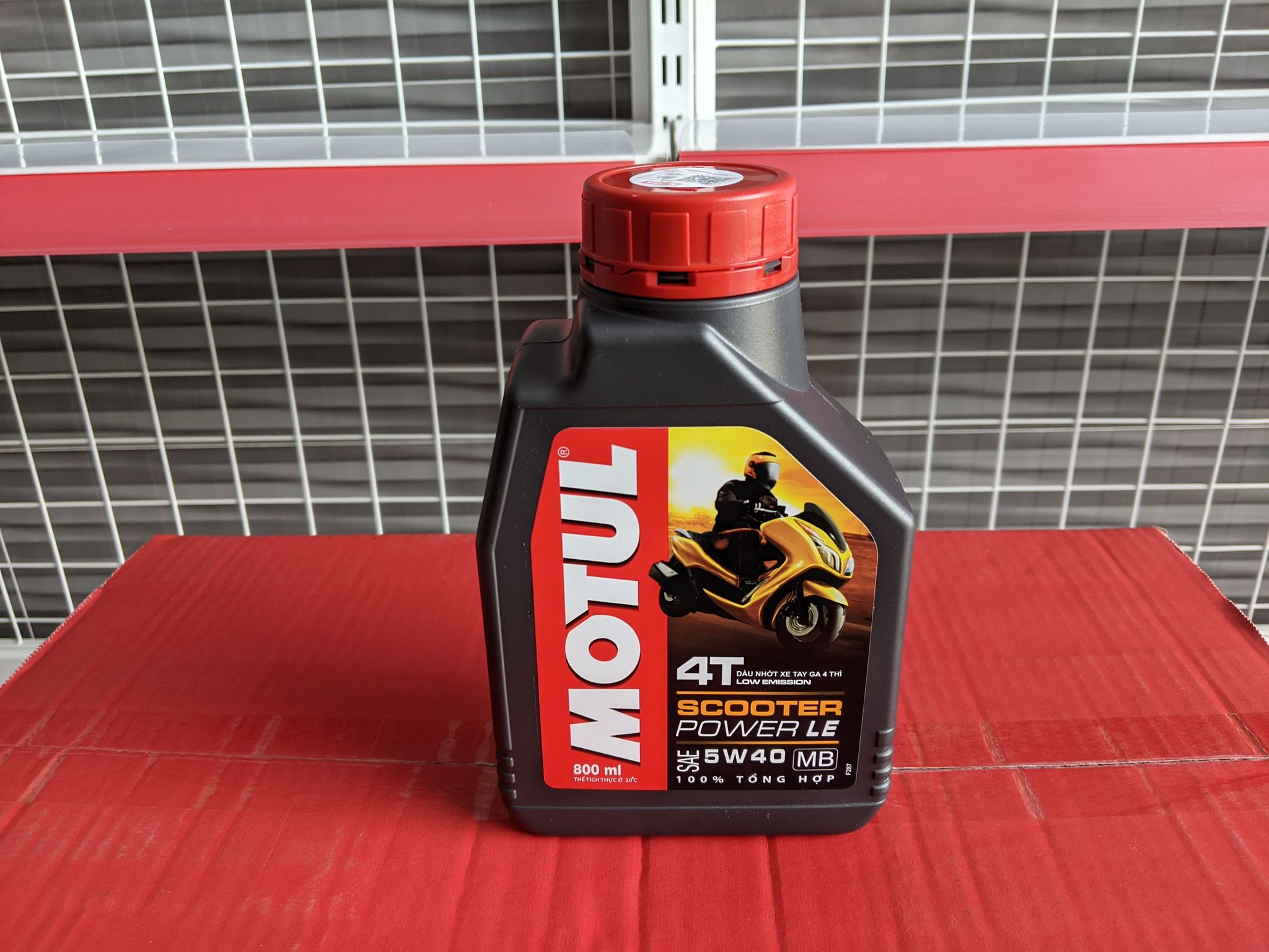 Motul scooter power le 5w40 0.8l nhớt tổng hợp