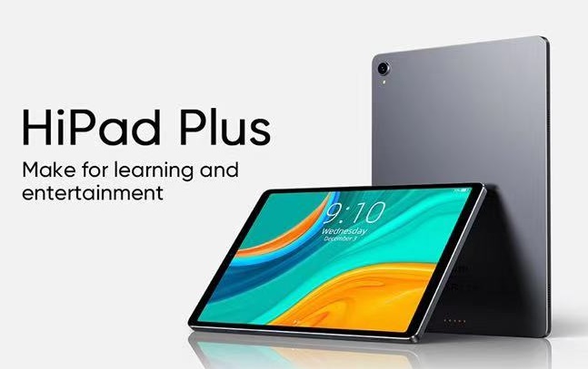 Tablet Chuwi Hipad Plus MT8183/4G/128G màn 2K-2176x1600  viền siêu mỏng