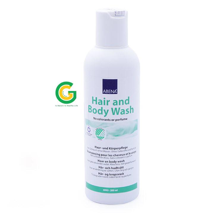 [HCM]Dầu gội khô và  sữa tắm khô Abena
