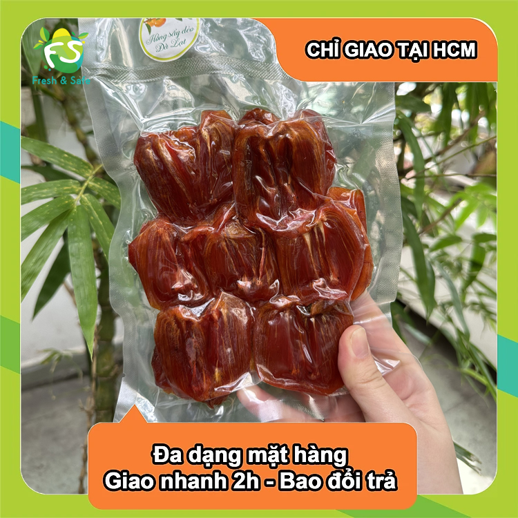Hồng sấy dẻo đà lạt - 200g