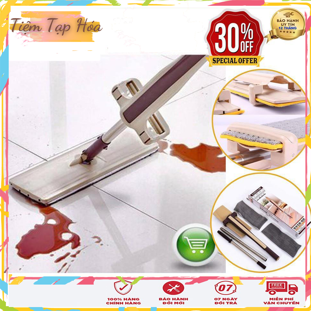 |tặng thêm miếng lau | cây lau nhà thông minh, cây lau nhà công nghiệp 360 tự vắt cực khô spin mop- xoay 360 độ, gọn gàng, đa năng, tiện dụng
