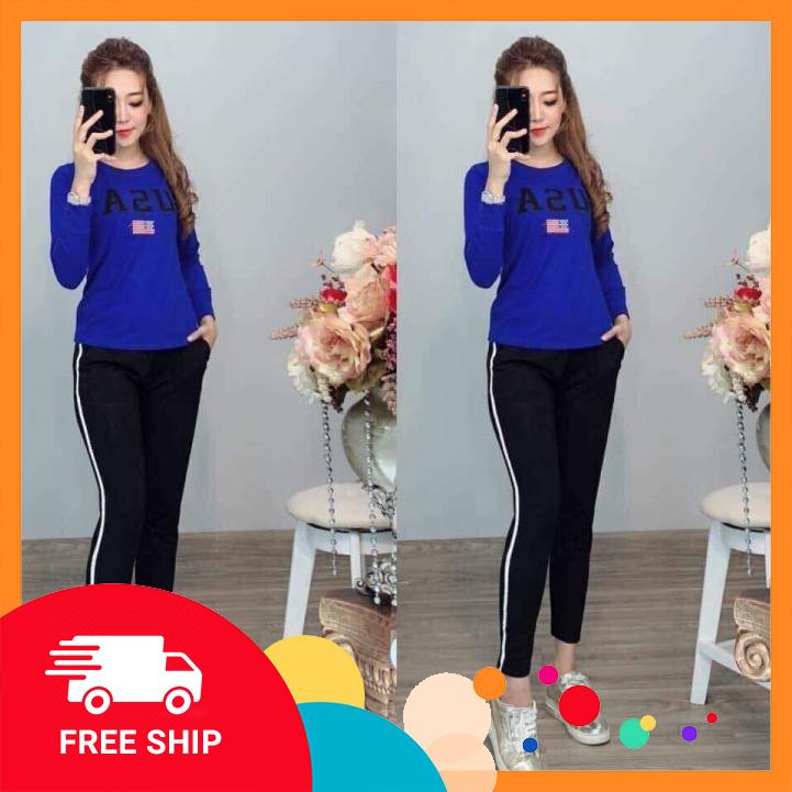 Set đồ bộ nữ mặc ở nhà đủ size,đủ màu chất thun co giãn 4 chiều