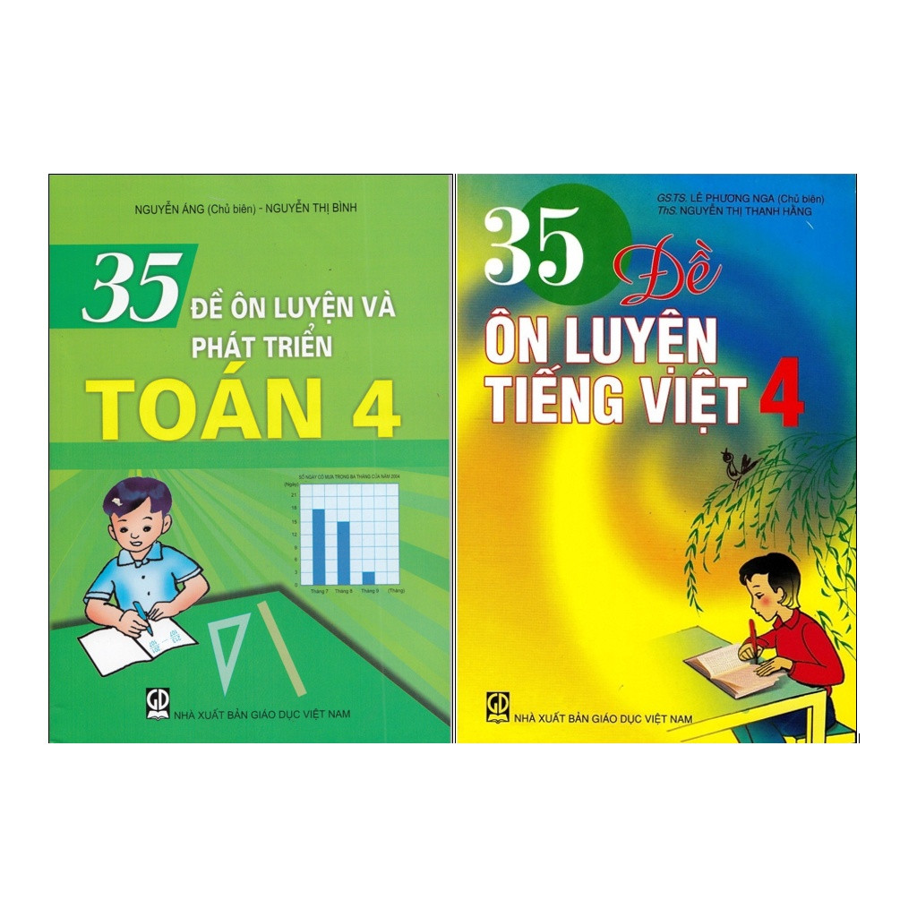 Sách - combo 35 đề ôn luyện lớp 4