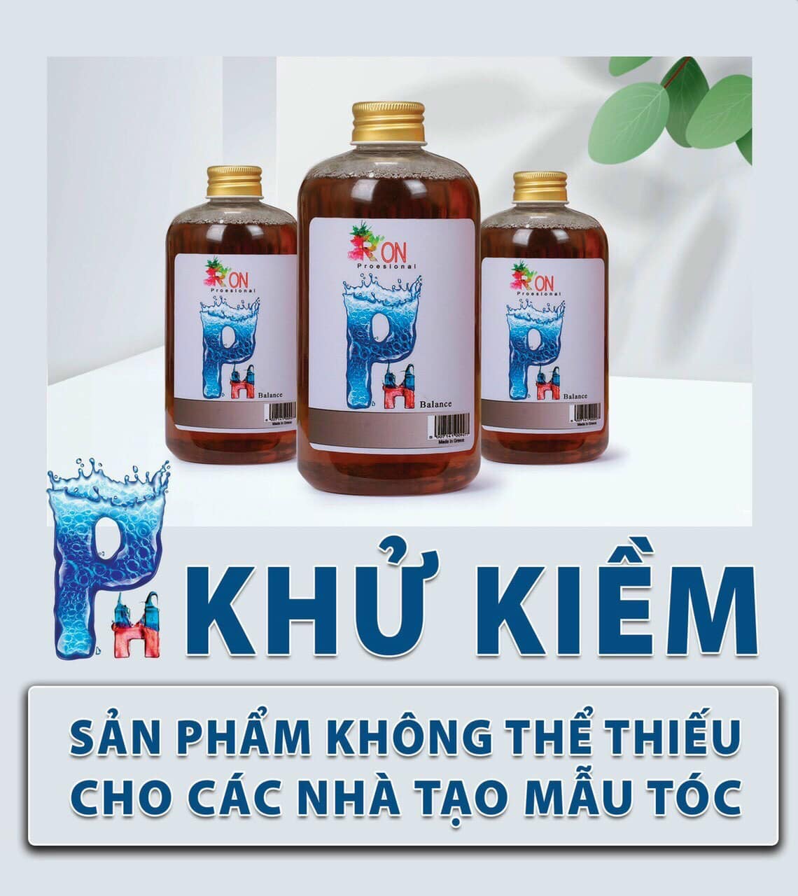 Dung dịch khử kiềm tóc ron ph