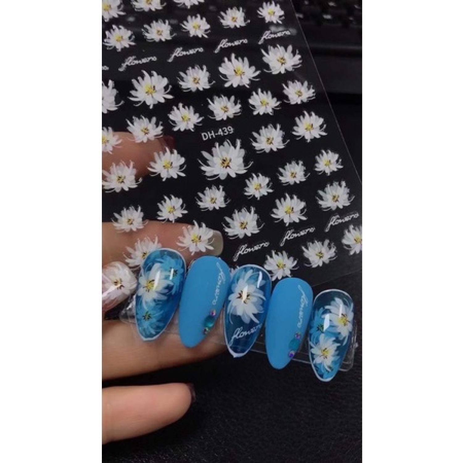Sticker nail,hình dán trang trí móng DH439