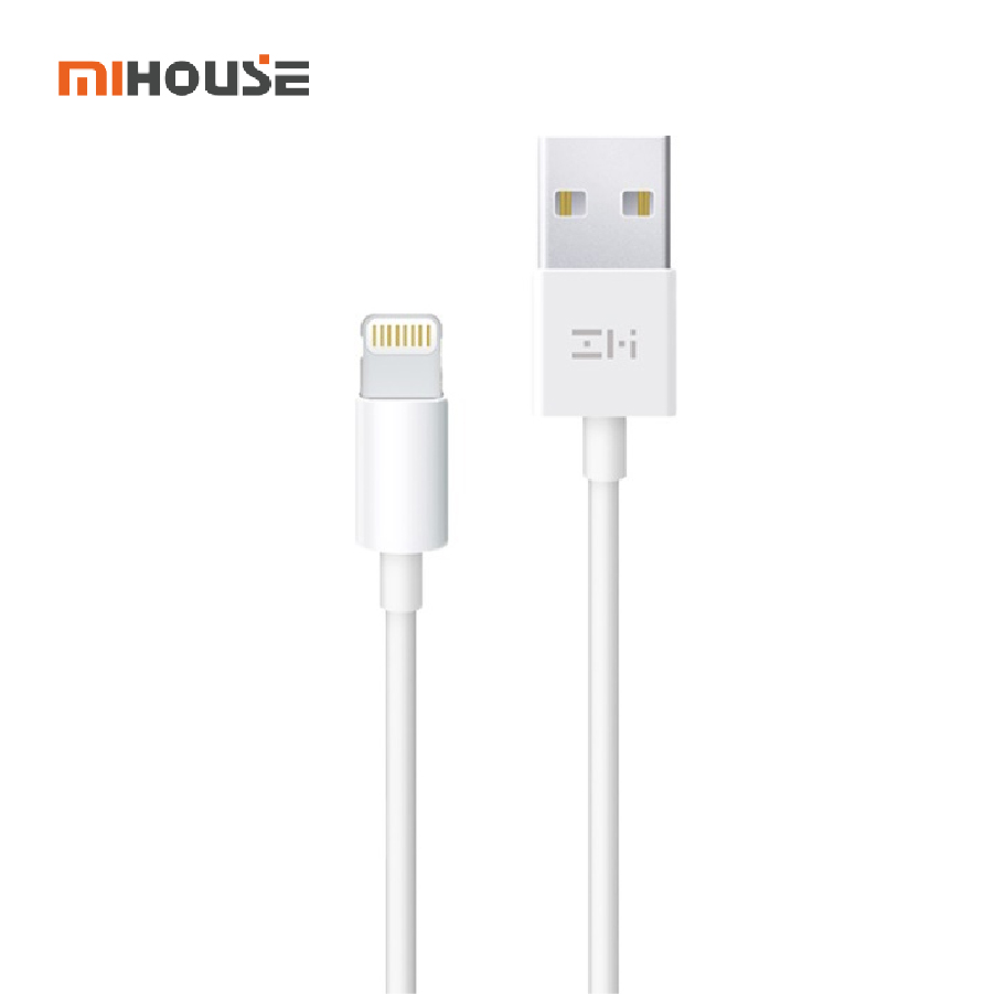 Cáp zmi al813 usb cable lightning mfi dùng cho iphone ipad 100cm