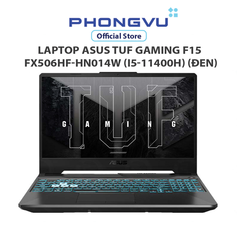 Máy tính xách tay/ Laptop Asus TUF Gaming F15 FX506HF-HN014W (i5-11400H) (Đen) - Bảo hành 24 tháng