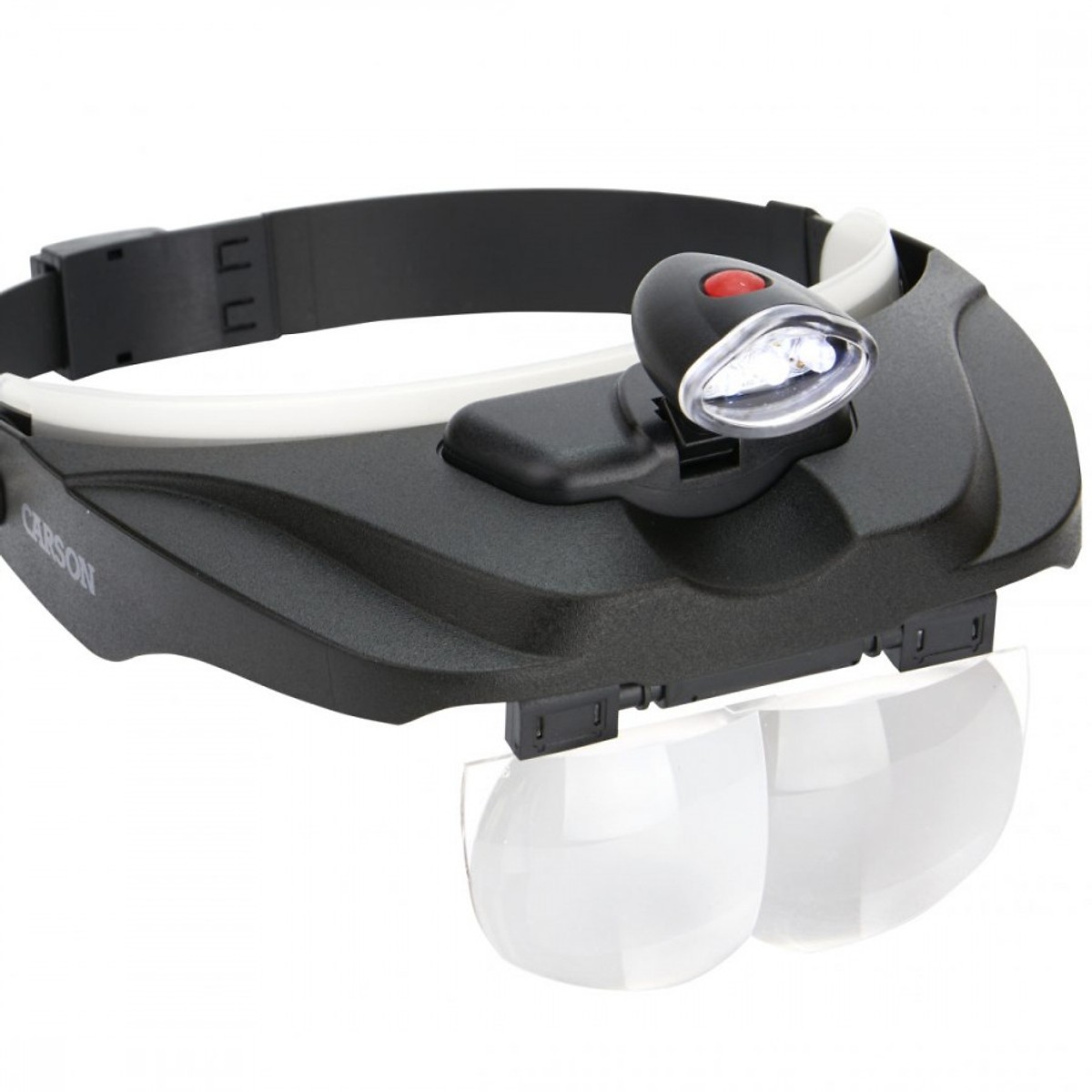 [Trả góp 0%] Kính lúp choàng đầu có đèn Carson MagniVisor CP-60 (1.5x 2x 2.5x 3x) - Hãng Carson Mỹ