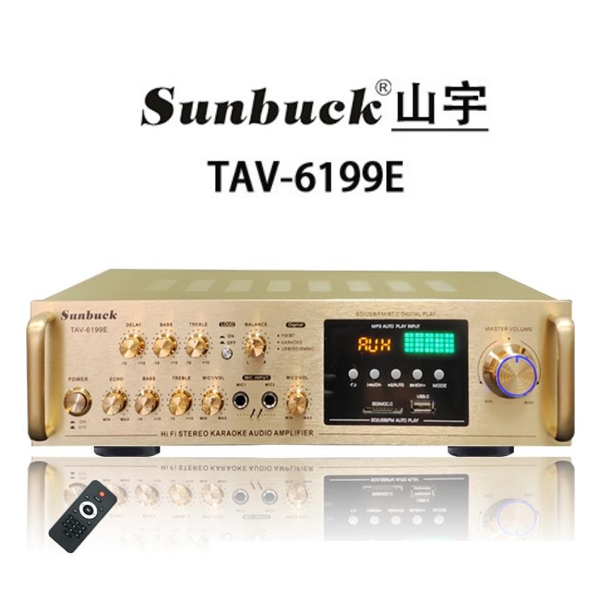 Amply âm ly ampli amly karaoke bluetooth  SUNBUCK TAV-6199E công suất lớn hàng xịn, đánh siêu đỉnh , công suất cực đại, âm thanh siêu đỉnh, giá rẻ - Hàng chính hãng cao cấp - Bảo hành 12 tháng