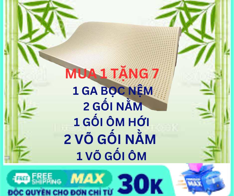 Giảm giá cực sốc - nệm cao su non american loại 1 cao cấp