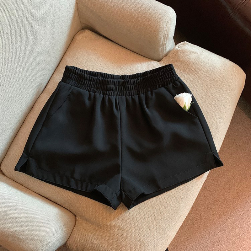 Oooo quần đùi thường ngày xẻ quần eo thun mới thiết kế hàn quốc dễ phối HOT ●9/16✵