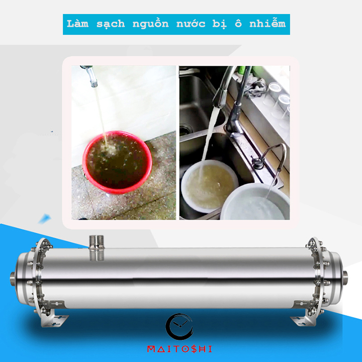 Máy Lọc Nước UF 1000L lõi lọc xả cặn định kì bảo hành 36 tháng . SKU dành cho khách sỉ