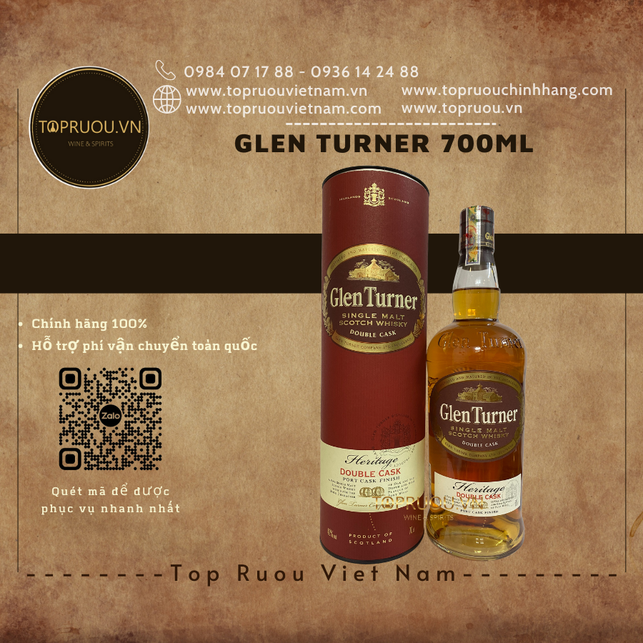 Glen turner 700ml - chính hãng 100%