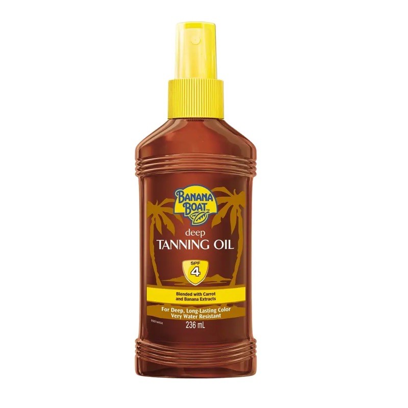 Dầu phơi nắng banana boat protective tanning oil spf4 và spf15 xuất xứ usa