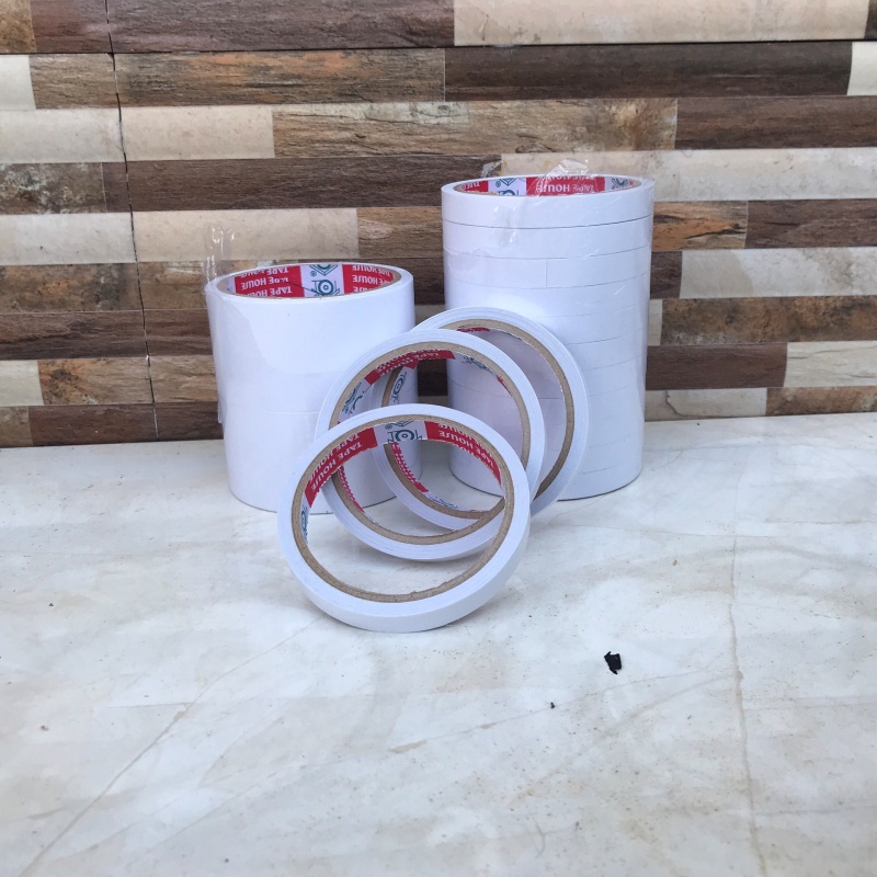 Băng keo 2 mặt các size 1.2f, 2.5f, 5f