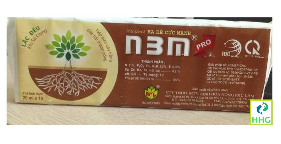 Phân bón lá ra rễ cực mạnh n3m, dạng vỉ 10 lọ, mỗi lọ 20ml
