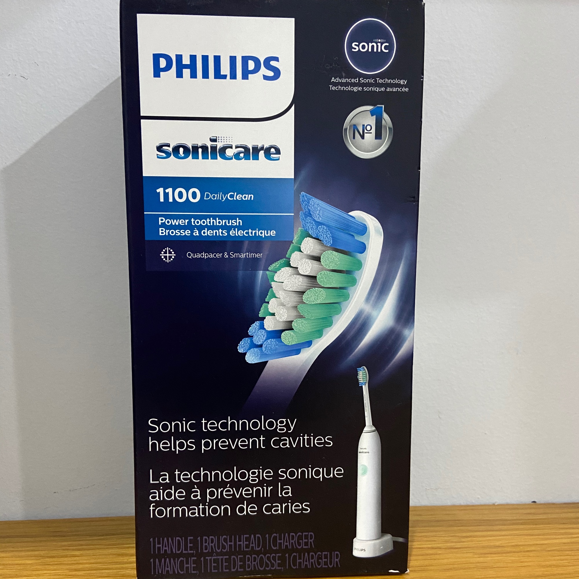 Philips 1100 Bàn chải đánh răng điện từ USA Philips Sonicare DailyClean