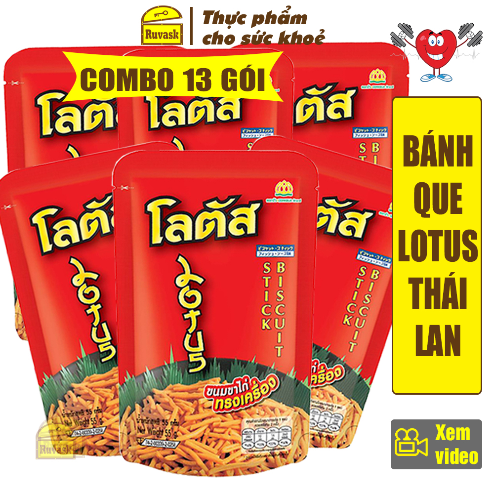 [COMBO 13 GÓI] BÁNH QUE THÁI SIÊU NGON - Coca2403