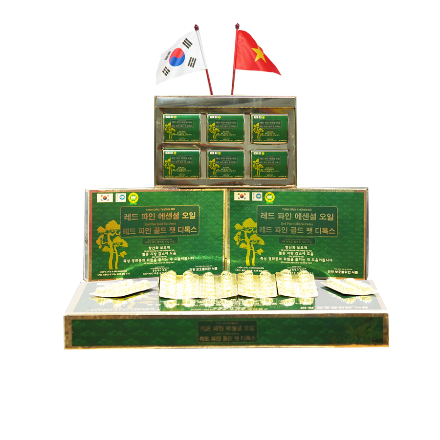 Tinh Dầu Thông Đỏ VTH Việt Nam 180 viên