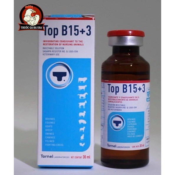 [HCM]Nuôi Gà Đá Top B15 +3 Bền Bỉ Tới Phút 90 -  Gà Đá Usa - 30ml