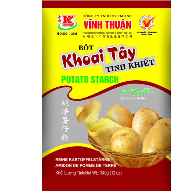 Bột Khoai Tây Vĩnh Thuận 340g