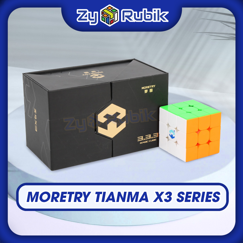 Rubik 3x3 TianMa X3 - Đồ Chơi Trí Tuệ Khối Lập Phương 3 Tầng 4 Phiên Bản ( Có Nam Châm ) - Zyo Rubik