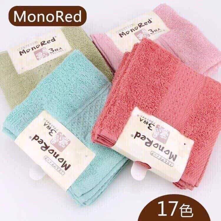 Set 3 khăn mặt xuất nhật.