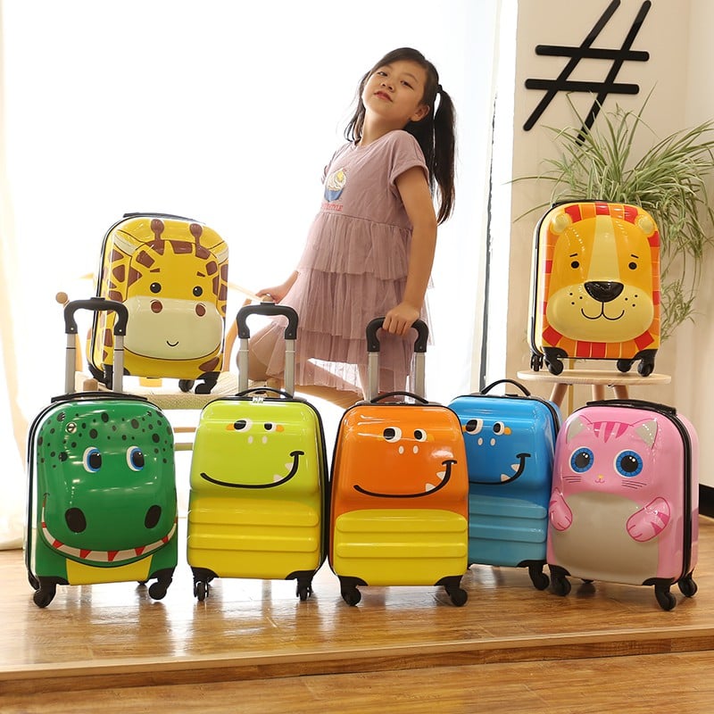 Sale lỗ vali mặt nổi cao cấp cho bé đủ mẫu size 18 inch xách tay du lịch