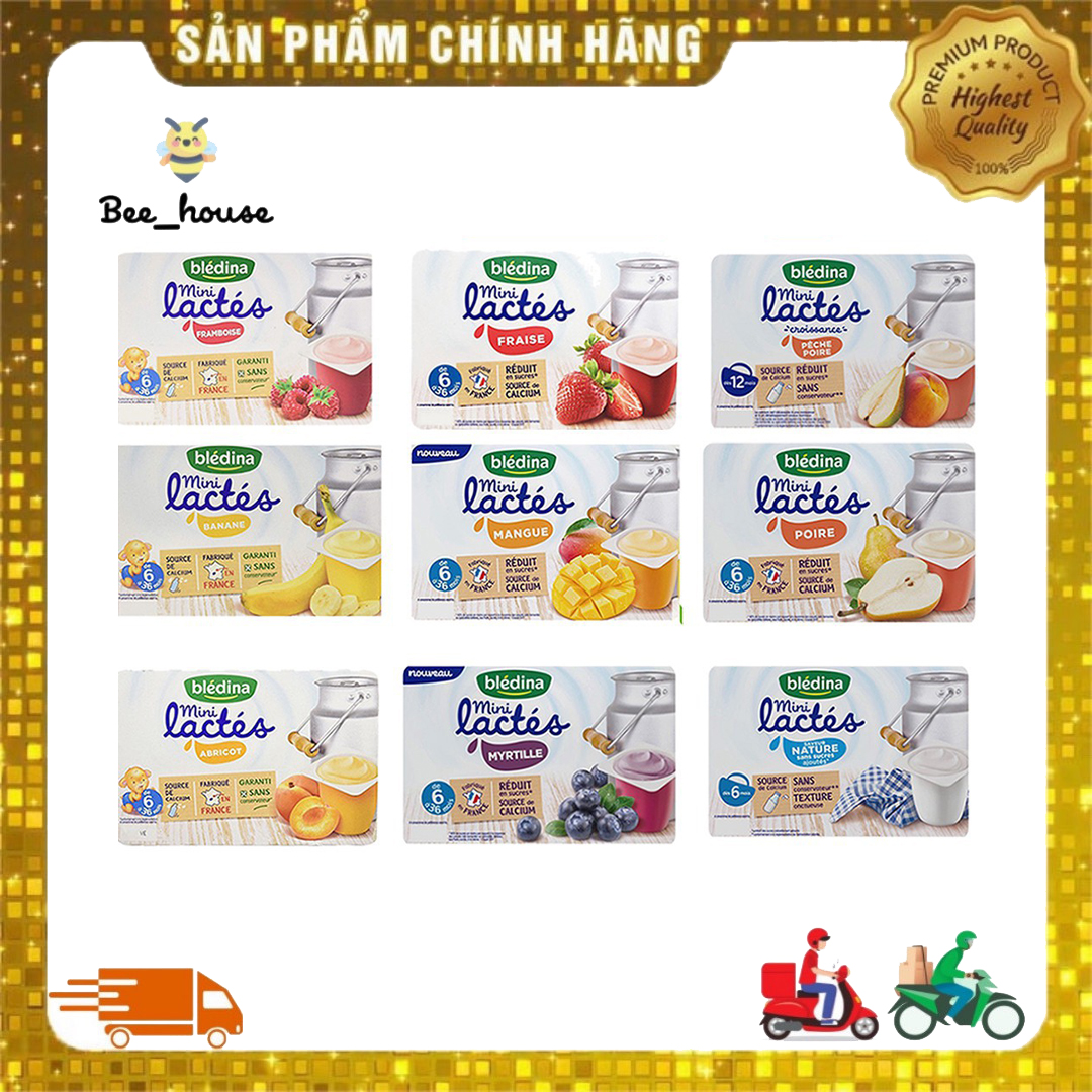 Sữa chua nguội Bledina Pháp sữa chua ăn dặm cho bé từ 6 tháng -𝗕𝗘𝗘𝗛𝗢𝗨𝗦𝗘