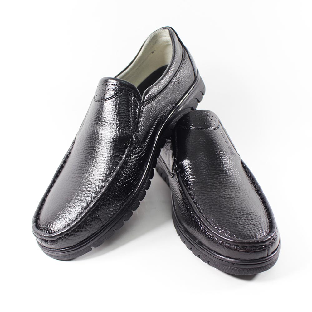 Giày Nam Công Sở Da Bò Cao Cấp Mũi Tròn Đế Êm LAKA GLK0216 Phong Cách Thời Trang Lịch Lãm