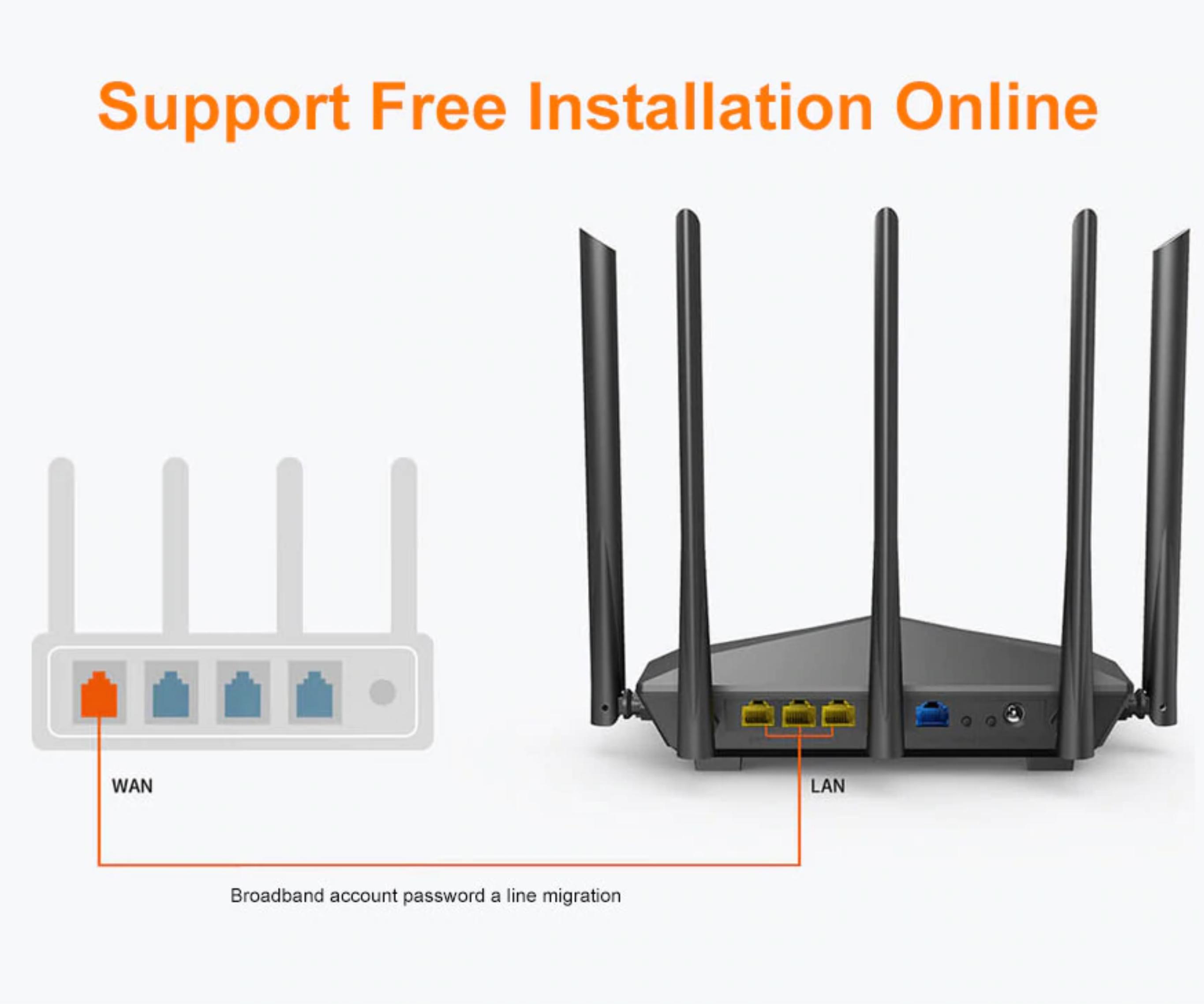 Bộ phát wifi tplink wdr7660 thiết bị phát wifi 1900mbs- bảo hành 12 tháng