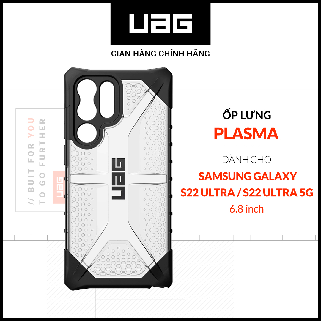 Ốp lưng UAG Plasma cho Samsung Galaxy S22 Ultra/S22 Ultra 5G 6.8inch