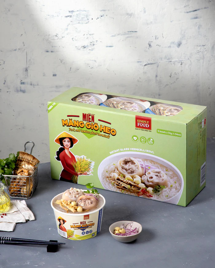 Miến Măng Giò Heo Ăn Liền - đặc sản miền nam - Pork and bamboo shoot vermicelli