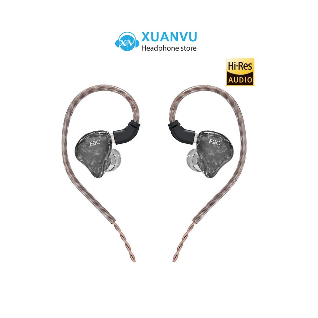 Tai nghe fiio fh1s - 1 driver dynamic n50, âm bass mạnh mẽ
