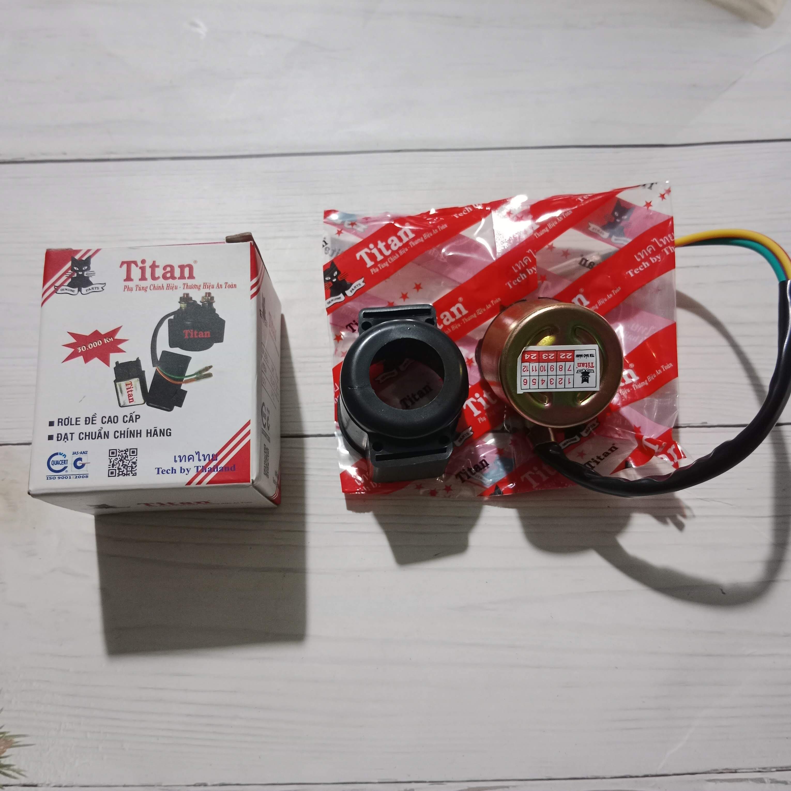 [HCM] rơ le đề tròn Wave Dream hàng cao cấp / cóc đề tròn xe máy / relay đề tròn