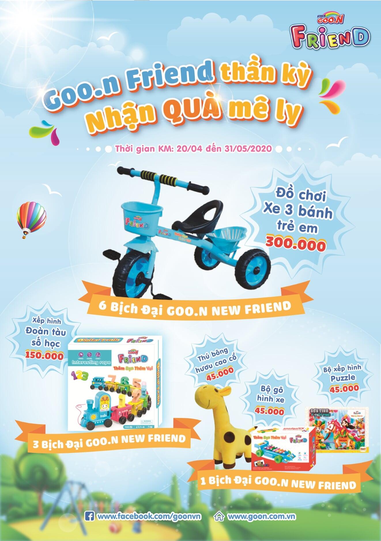 Tã - bỉm quần goon friend m54 + quà
