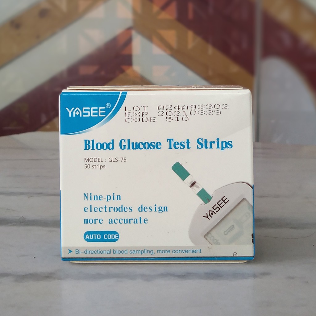 Que thử đường huyết yasee 50 que + 50 kim