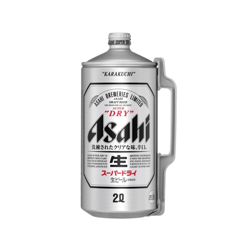 BIA ASAHI 2L NHẬT BẢN