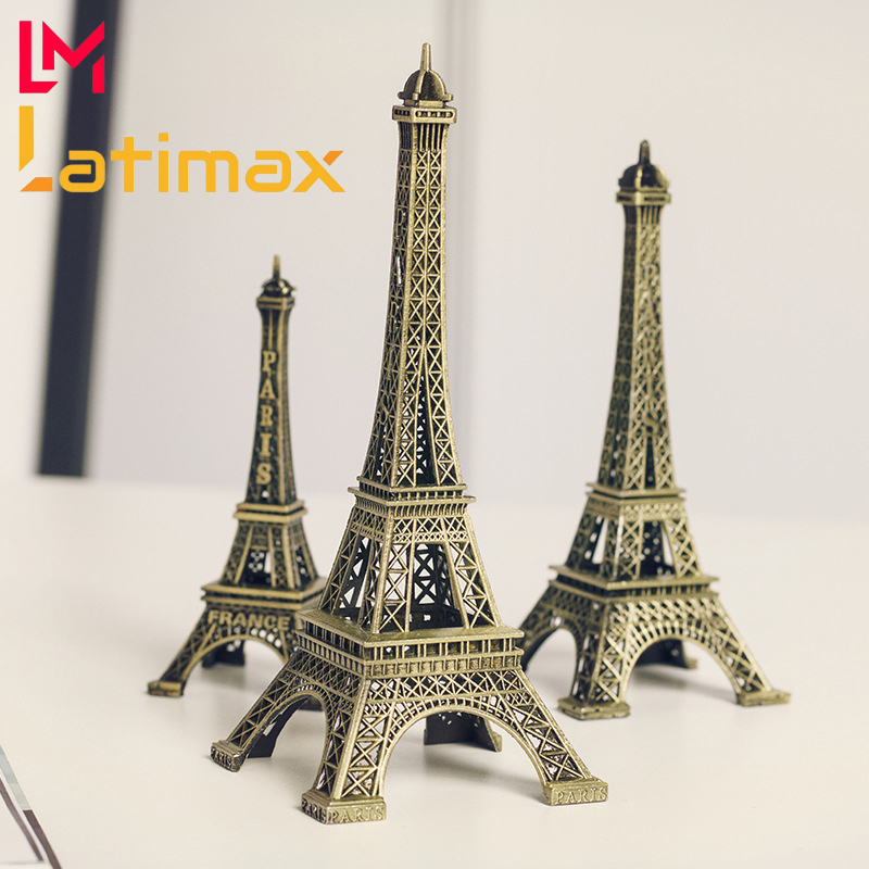 Mô hình Tháp Eiffel bằng thép không gỉ size 25 Cm Latimax