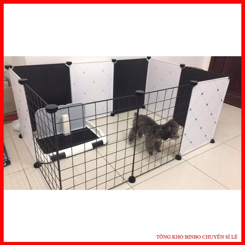 [TẶNG CHỐT]Sỉ lẻ Miếng ghép quây chuồng chó ( bán theo tấm). Lồng chuồng quây chó- mèo- thỏ