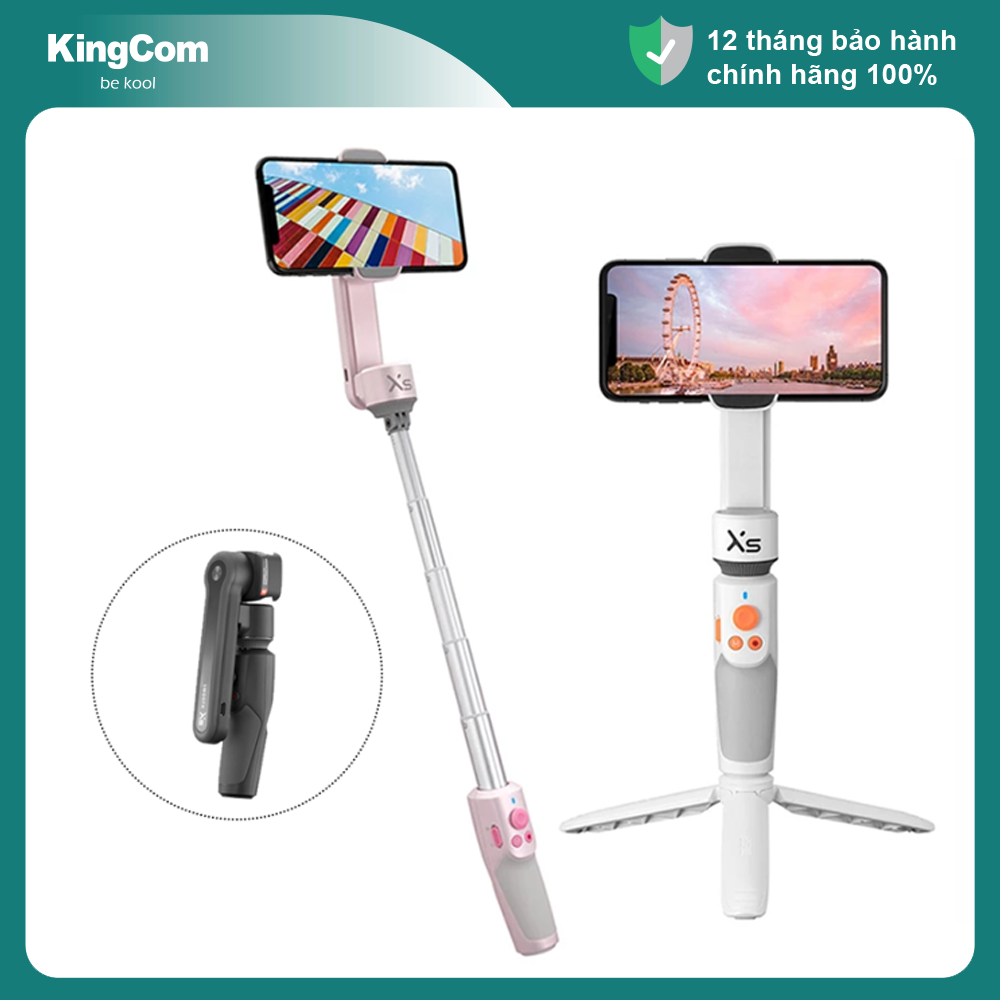 Tay cầm chống rung dành cho điện thoại ZHIYUN SMOOTH XS - Hàng Chính Hãng