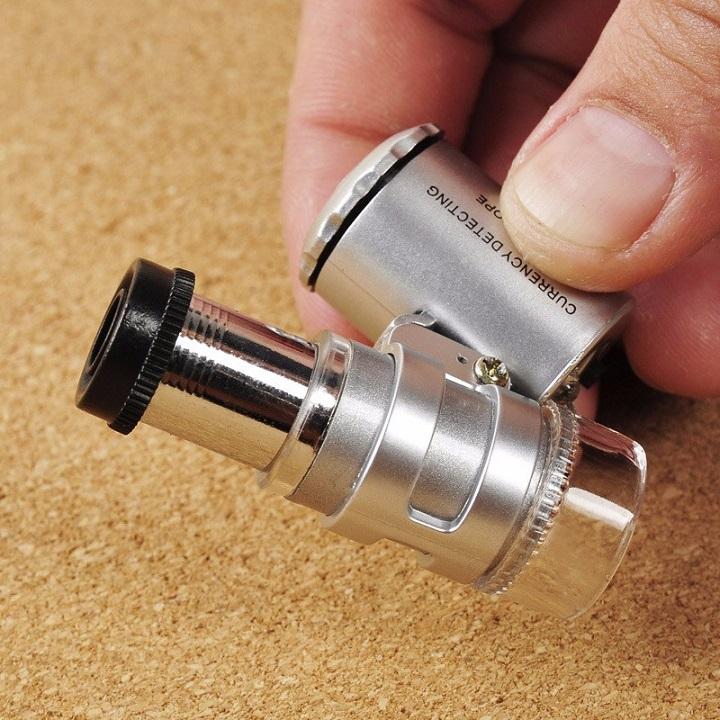 Kính lúp mini zoom 60x - diy117