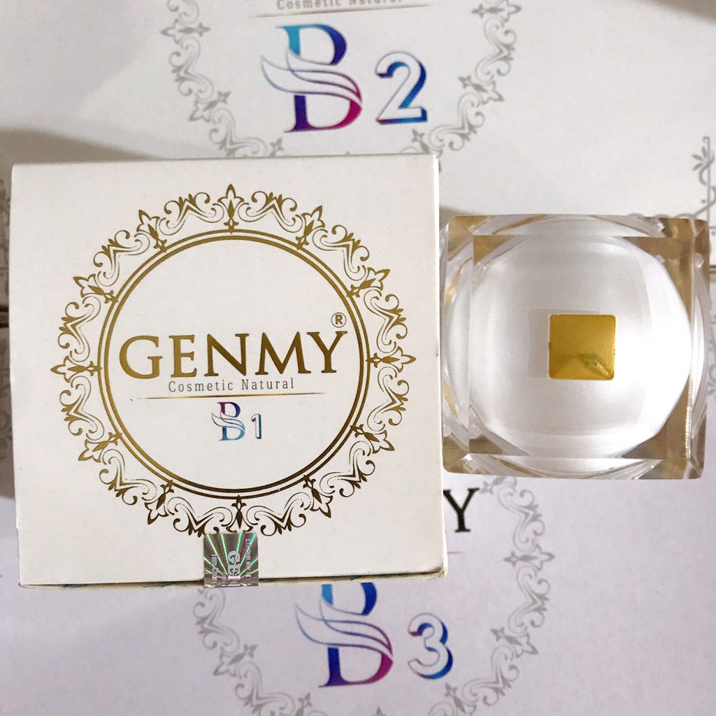 Kem genmy b1, b2, b3, b4 18g, kem genmy chất lượng bán chạy nhất việt nam, kem genmy trắng da, chống nắng, ngừa nám, tàn nhang, đồi mồi, ngừa mụn, se khít lỗ chân lông