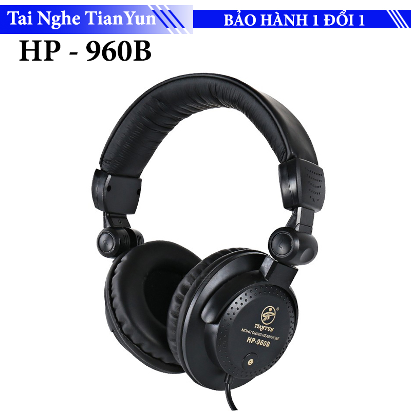 Tai nghe kiểm âm tianyun hp-960b tai nghe over ear